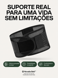 NOVALIA cinta de suporte para dores lombares e ciáticas