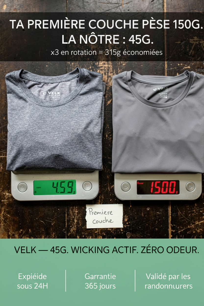 T-shirt TRAILOCK™ pour randonée