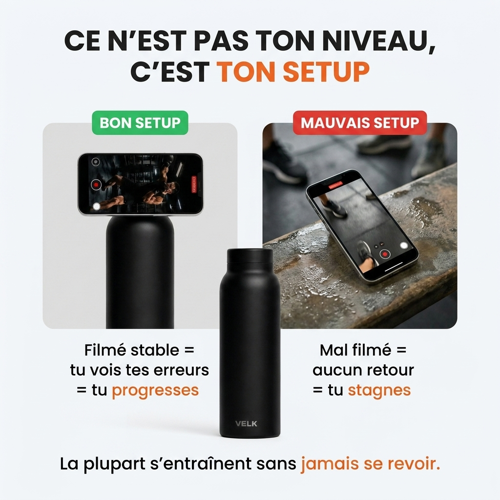Gourde de combat RING-PRO, filme et hydrate